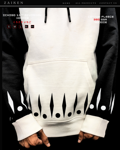 Ichigo 11th Division Hoodie